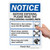SmartSign Notice  Before Entering Please Read The Guidelines Sign  10 x 14 Plastic