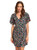 Roxy Damage Love Dress Anthracite Bouquet MD US 79