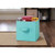 Better Homes and Gardens Collapsible Fabric Storage Cube - Turquoise