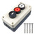 Nxtop Push Button Switch Station Momentary NO BlackNC RedNO White 660V 10A