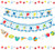 Pool Happy Birthday Banner Pool Party Garland for Kids Adults Beach Ball Birthday Party Summer Swimming Pool Party Decoration Supplies