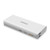 10000mAh Portable Charger, ROMOSS Solo 5 Power Bank, Dual Output External Battery Packs Compact Slim Thin for iPhone, iPad, Samsung and More, White