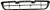 OE Replacement Honda Accord Front Bumper Grille Partslink Number HO1036101