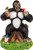 GreenLighting Solar Powered Gorilla Lawn Gnome - Light Up Garden Statue by