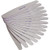 Hulless Nail Files 25 Pcs Double Sided Emery Board 100180 Grit Nail Buffering Files for Home and Salon Use 7 Inch