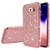 IKASEFU Compatible with Samsung Galaxy Note 5 Case Crystal Bling Shiny Shockproof Luxury Glitter Sparkly Flash Rhinestone Diamond Soft TPU silicone Bumper Protective Cover CaseRose gold