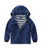 M2C Boys Hooded Waterproof Rain Jacket Cotton Lined Windbreaker 67 Navy