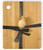 Celebrate the Home Gift Boxed Bamboo Cutting Board and Spreader, Mouse, 2-Piece Set