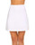 Ekouaer Womens Everyday Skort with Builtin Shorts Any Activities Light Summer Skirts Workout Gym White