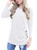 MOLERANI Womens Casual Long Sleeve Round Neck Loose Tunic T Shirt Blouse Tops M White