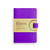 WAFF Soft Silicone Cover Memento Notebook / Journal, Medium, 5.75" x 4", Purple