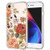 MOSNOVO iPhone SE 2020 Case iPhone 8 Case iPhone 7 Case Vintage Roses Floral Flower Pattern Printed Clear Design Hard Back Case with TPU Bumper Case Cover for iPhone 7  iPhone 8  iPhone SE 2020
