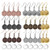 DROLE 140Pcs 12mm Bezels and Cabochons for Earrings  70Pcs Earring Wire Hooks Settings and 12mm Cabochon Settings for Earring Making DIY Crafts 7 Colors DROLE 140Pcs 12mm Bezels and Cabochons for Earrings  70Pcs Earring Wire Hooks Settings and 12mm Cabochon Settings for Earring Making DIY Crafts 7 Colors