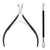 Cuticle Trimmer with Cuticle Pusher Durable Cuticle Nipper Clipper Cutter Pedicure Manicure Professional Dead Skin Remover Scissor Tools Stainless Steel Cuticle Cutter for Fingernails and Toenails