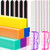 20 Pieces Nail Files and Buffers Set 120 Grit Nail Buffer Blocks 100180 Grit DoubleSided Nail Files 180240 Grit Emery Boards Handle Grip Nail Brush for Professional Manicure Nail Art Tools