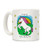 LookHUMAN Yas Queen Unicorn White 11 Ounce Ceramic Coffee Mug