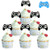 DOERDO Video Game Cupcake Toppers Gamer Cupcake Toppers Game Theme Cupcake Topper Perfect for Gaming Theme Birthday Party Decorations Supplies 24 PCS