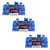 3 Pcs DCDC Buck Step Down Module LM2596 DCDC 40~40V to 12537V Adjustable Voltage Regulator with LED VoltmeterDCDC Oc121