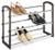 Whitmor Faux Leather Shoe Rack 3-Tier