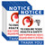 10 Pieces Body Temperature Check Required Sign Adhesive Safety Stickers Decals Temperature Check Station Sign 7 x 10 Inches