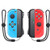 Joy Con Controller Replacement for SwitchSwitch Lite Vivefox LR Wireless Joy Pad with Wrist Strap Alternatives for Nintendo Switch  Lite Controllers WiredWireless Switch Remotes  RedBlue