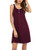 Hotouch Womens Nightgown Summer Sleeveless Cotton Sleep Night Shirts Soft Sleepwear