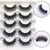 3D Soft Mink False Eyelashes Fluffy Wispy Thick Eye Lashes Full Strips Makeup Tools 5 Pairs H10
