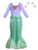 ReliBeauty Little Girls Dress Sequins Mermaid Costume 66X130