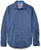 Robert Graham Mens PICO LS Woven Shirt Navy Small