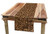 Ambesonne Leopard Print Table Runner Leopard Texture Illustration Exotic Fauna Inspired Pattern Dining Room Kitchen Rectangular Runner 16 X 90 Camel Black