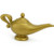 Skeleteen Arabian Genie Oil Lamp  Aladdins Gold Magic Genie Lamp Costume Accessory  1 Piece