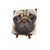 Pintoo P1176 - Close Up of Pug - 256 Piece mini Plastic Puzzle