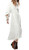 RVivimos Womens Chiffon Print V Neck Beach High Waist Long Dresses Small White