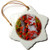 3dRose ORN_145130_1 USA, New Hampshire, White Mountains, Autumn Leaves Us30 Bjy0004 Jaynes Gallery Snowflake Ornament, Porcelain, 3-Inch