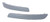 OE Replacement Volkswagen Rabbit Front Driver Side Bumper Molding Partslink Number VW1046103