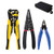 KOTTO Automatic Wire Stripper Cutter and Crimping Tool MultiTool Wire Stripper Cutting Pliers Tool with Storage Bag