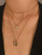 Hermashy Boho Layered Shell Necklace Gold Everyday Pearl Pendant Chain Adjustable Choker Necklaces Dainty Jewelry Gift for Women Girls Style A
