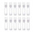 12Pcs Portable Empty Refillable Clear Plastic Airless Vacuum Pump Bottle Cosmetic Makeup Cream Lotion Sample Packing Toiletries Liquid Storage Container Vial Jars10ml034oz