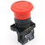 Baomain Push Button Switch ZB2BE102C 22mm NC NC Red Mushroom Emergency Stop 600V 10A