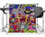Kackool 5x7ft Hip Hop Backdrop Fabric Backdrops 80s 90s Theme Party Background