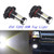 Ronben LED Fog Lights Super Bright 80W Chips LED Bulbs For DRL Fog Lights Xenon White DRL or Fog Lights H16 5202