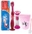 Dance  Inspired 4pc Bright Smile Oral Hygiene Set Soft Manual Toothbrush Toothpaste Brushing Timer  Mouthwash Rise Cup Plus Bonus Remember to Brush  Visual Aid