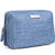 Small Makeup Bag for Purse Travel Makeup Pouch Mini Cosmetic Bag for Women Girls Small Light Blue