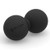 5BILLION Peanut Massage Ball  Double Lacrosse Massage Ball  Mobility Ball for Physical Therapy  Deep Tissue Massage Tool for Myofascial Release Muscle Relaxer Acupoint Massage Black