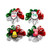 Christmas Girl Hair Bow Clip Hairpin Kids Headdress Hair Alligator Barrettes JHC05 4 PcsSet I