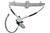 BOXI Front Left Driver Side Power Window Regulator with Motor for 2003 2004 2005 2006 2007 2008 2009 2010 Honda Element Replaces 72250SCVA02