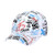 WITHMOONS Baseball Cap Graffiti Art Tattoo Graphic Hat AL1706 Whitered