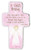 Cathedral Art SIM144 Child's Blessing for Girl Artmetal Cross, 6-Inch