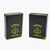 ACELION 2 Pack Playing Cards Case Playing Cards Box Playing Cards Tin 2 Pack Black Tin