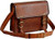 ANUENT Men s Auth Real Leather Messenger Bags Laptop Briefcase Satchel Mens Bag